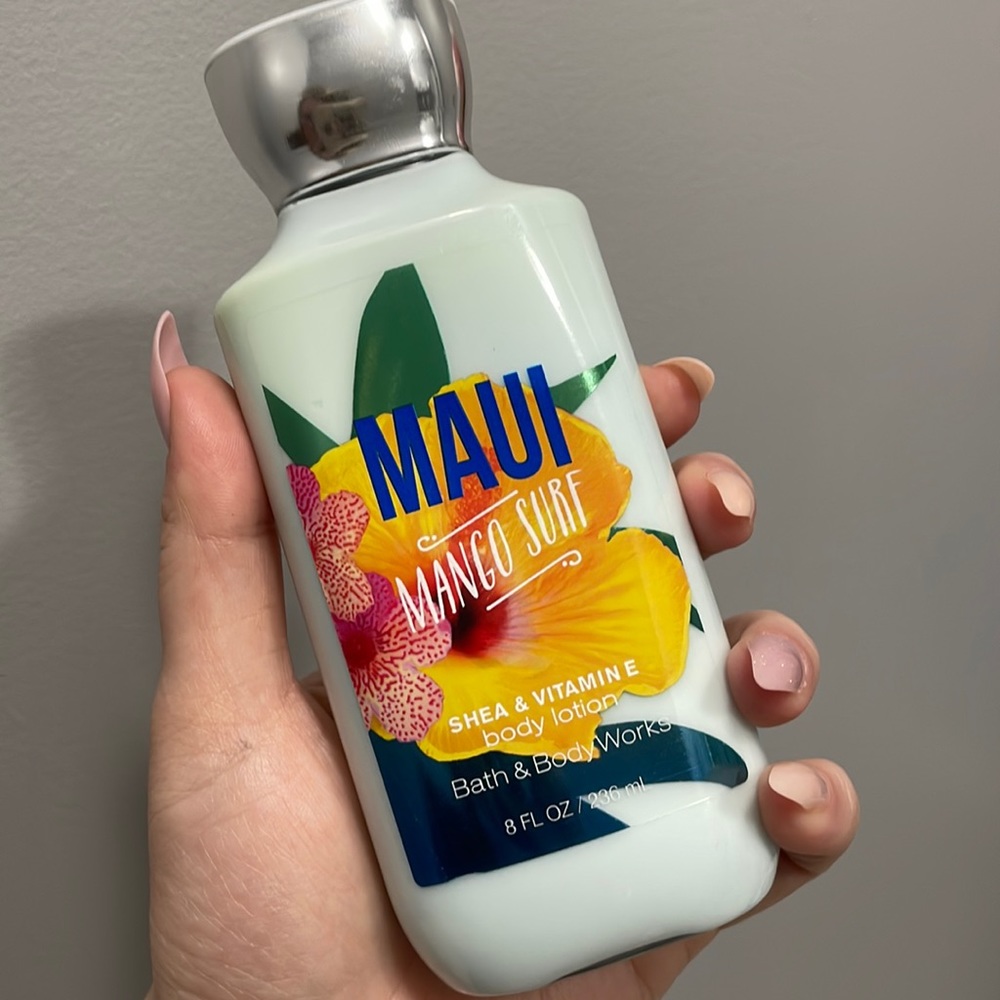 Maui mango surf Shea and vitamin E body lotion by Bath and body Works